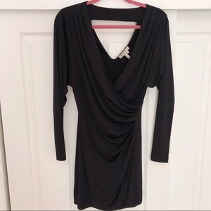 BCBG Black Wrap Dress/Top